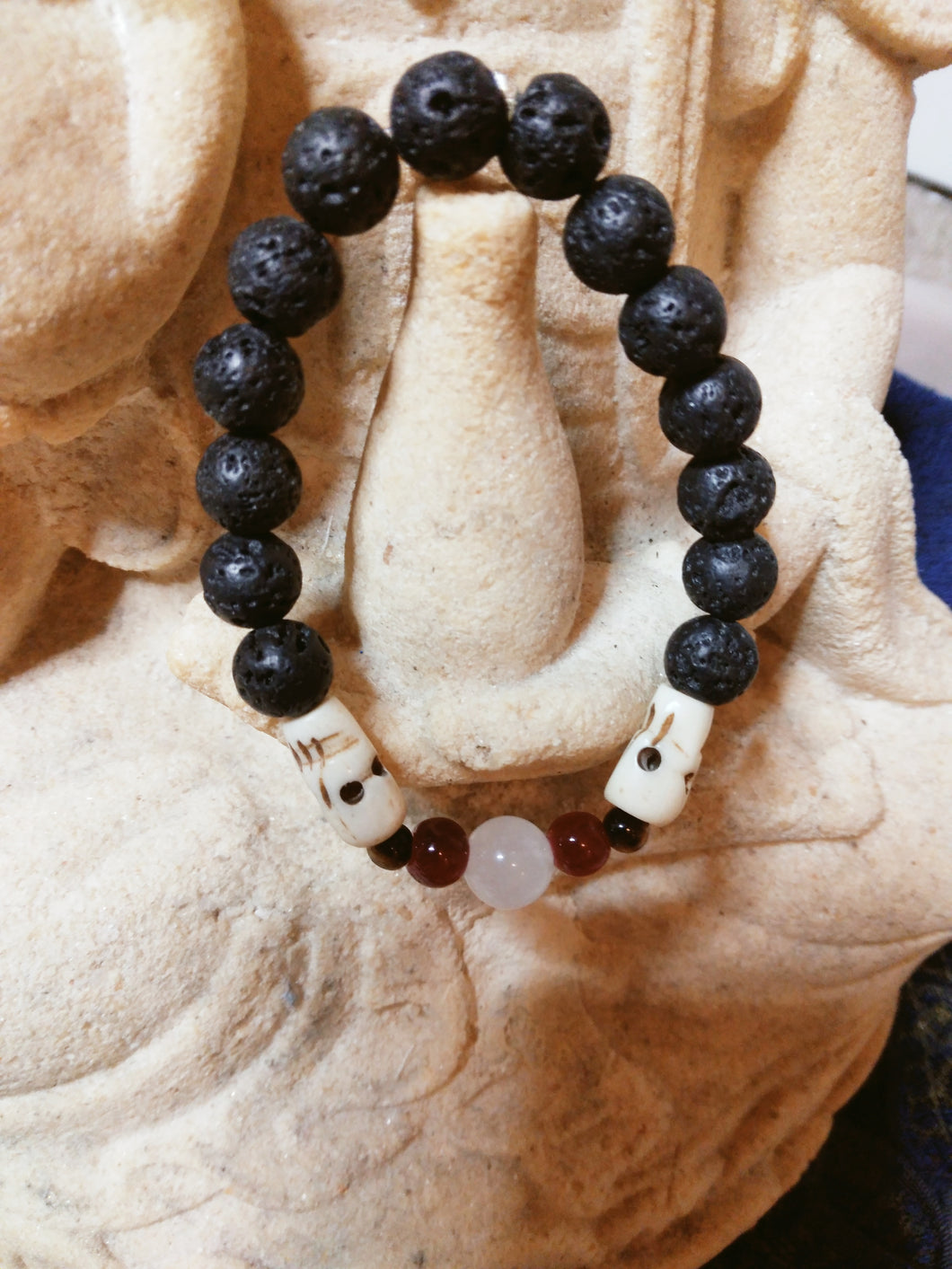 Root Kundalini: Oil Diffuser & Semi Precious Stone Bracelet