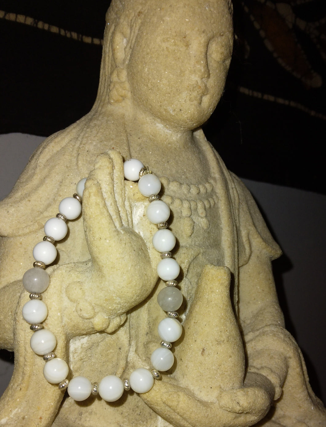 Purity: Semi Precious Stone Aura Cleansing Bracelet